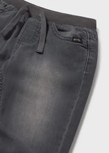 Load image into Gallery viewer, Soft Denim Jogger Pant- Grey