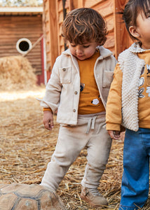 Corduroy Overshirt & Pant Set