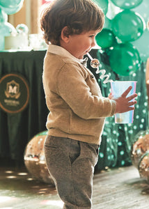 Textured Comfort Dress Pant