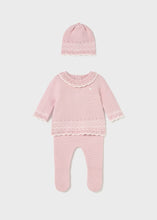 Load image into Gallery viewer, Crocheted Collar 3PC Knit Set