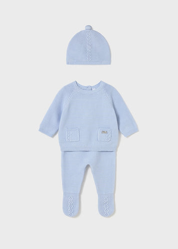 Cable Knit 3PC Knit Set
