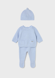 Cable Knit 3PC Knit Set