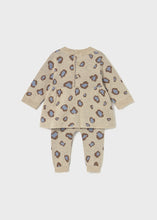Load image into Gallery viewer, Knit Leopard Dress &amp; Legging Set
