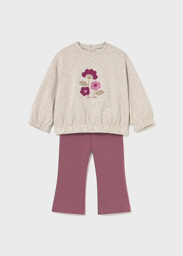 Floral Pullover Legging Set