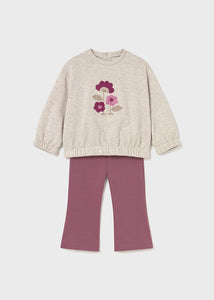 Floral Pullover Legging Set
