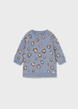 Load image into Gallery viewer, Leopard Knit Sweater Dress