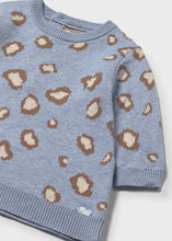 Load image into Gallery viewer, Leopard Knit Sweater Dress