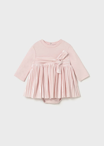 Velvet Pleated Romper