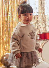 Load image into Gallery viewer, Star Tulle Voile Sweatshirt Dress