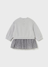 Load image into Gallery viewer, Star Tulle Voile Sweatshirt Dress