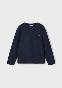 Rib Pocket L/S T-Shirt