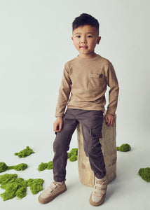 Rib Pocket L/S T-Shirt