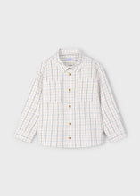 Load image into Gallery viewer, L/S Checked Grid Shirt