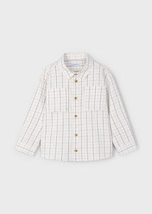 L/S Checked Grid Shirt