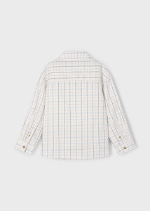 L/S Checked Grid Shirt