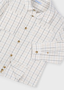 L/S Checked Grid Shirt