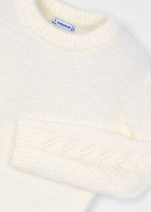 Fuzzy Crewneck Sweater