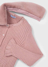 Load image into Gallery viewer, Faux Fur Collar Cardigan
