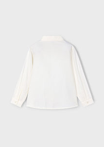 Cropped Vest & Blouse Set