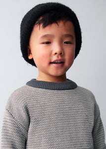 Crewneck Textured Sweater