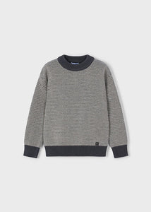 Crewneck Textured Sweater