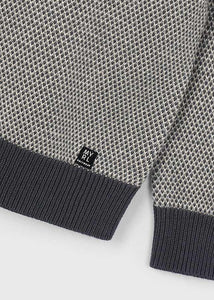 Crewneck Textured Sweater