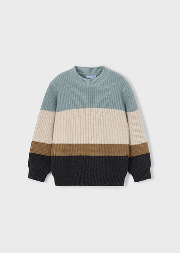 Colorblock Chunky Sweater