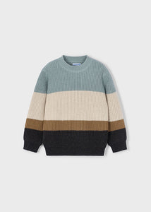 Colorblock Chunky Sweater