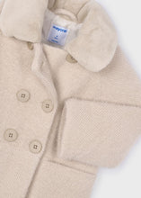 Load image into Gallery viewer, Collared Faux Fur Textured Coat