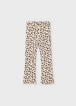 Load image into Gallery viewer, Cheetah Rib Knit Flare Legging