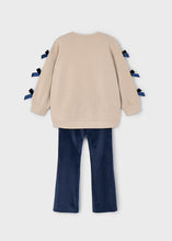 Load image into Gallery viewer, Velvet Bow Pullover Legging Set