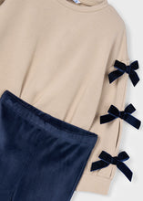 Load image into Gallery viewer, Velvet Bow Pullover Legging Set