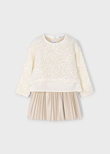 Sequin Combined 2PC Dress