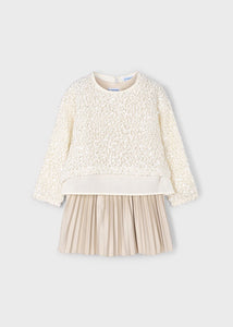 Sequin Combined 2PC Dress