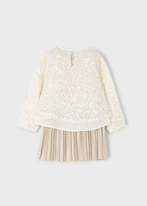 Sequin Combined 2PC Dress