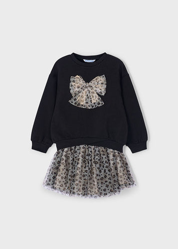 Cheetah Tulle Skirt Set