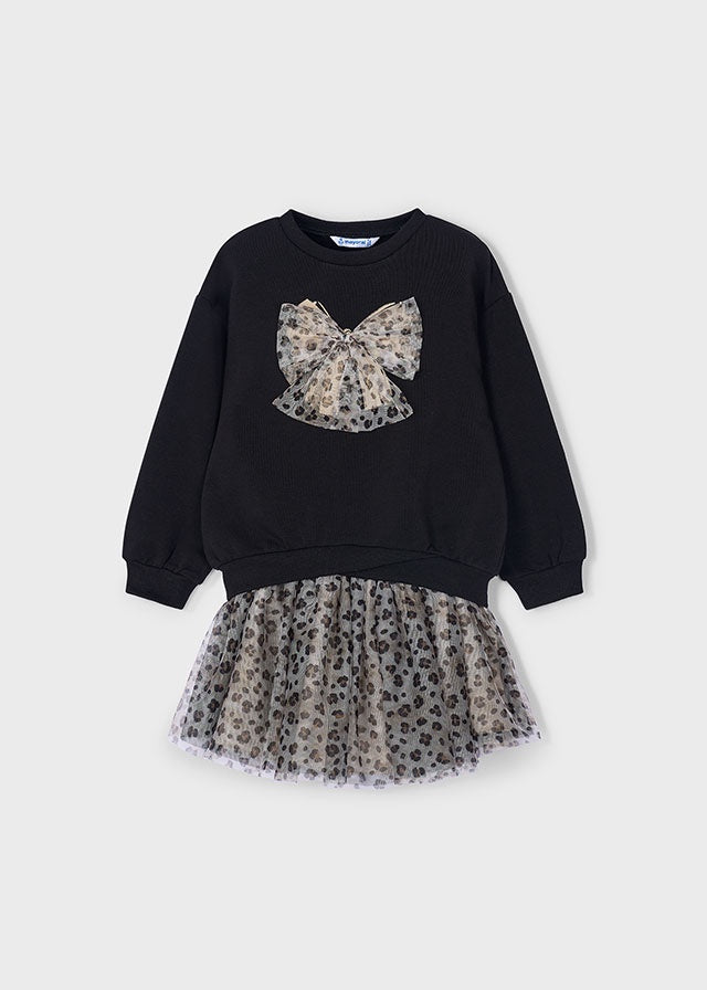 Cheetah Tulle Skirt Set