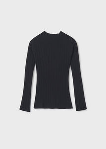 Knit Mock Neck Sweater