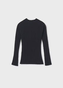 Knit Mock Neck Sweater