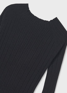 Knit Mock Neck Sweater
