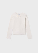 Load image into Gallery viewer, Teardrop Cutout L/S Rib Shirt