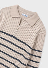 Load image into Gallery viewer, L/S Zip Knit Polo