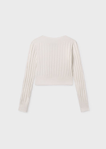 Boatneck Ribbed Sweater