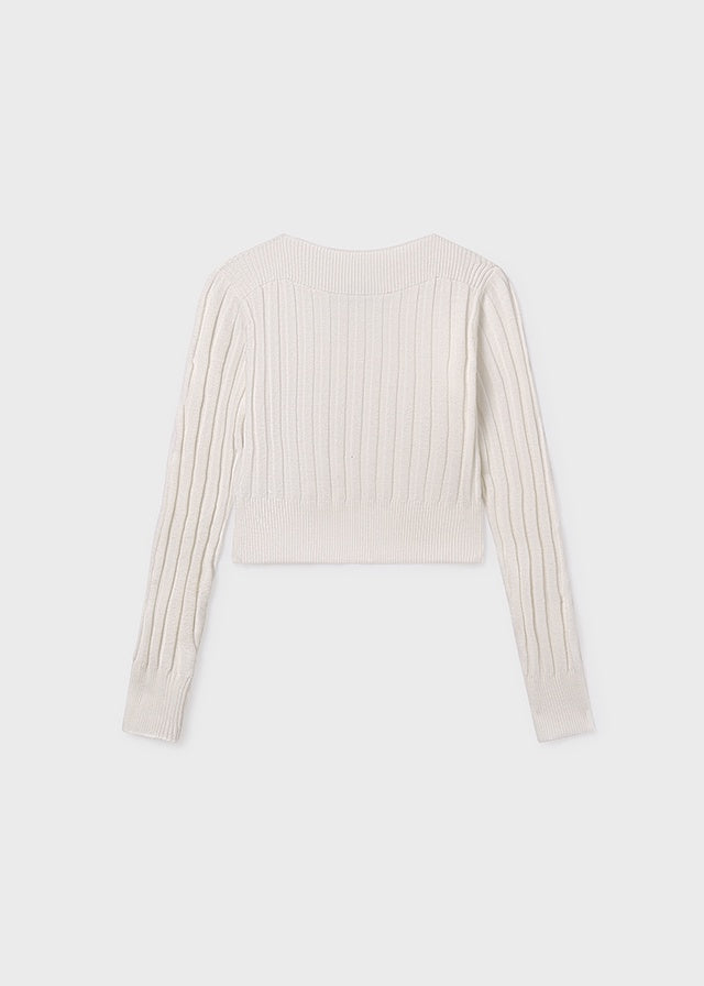Boatneck Ribbed Sweater