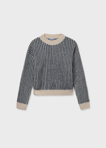 Microstripe Sweater