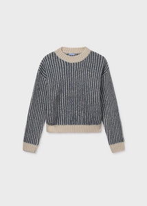 Microstripe Sweater