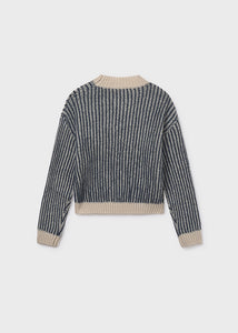 Microstripe Sweater