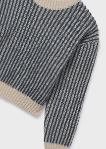 Microstripe Sweater