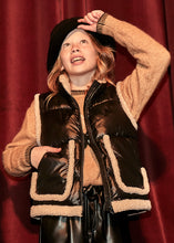 Load image into Gallery viewer, Faux Shearling Vest
