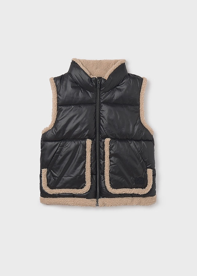 Faux Shearling Vest